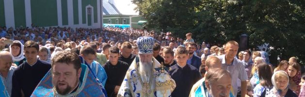 АНОНС. Розклад святкових богослужінь на честь Успіння Пресвятої Богородиці на Чернечій горі